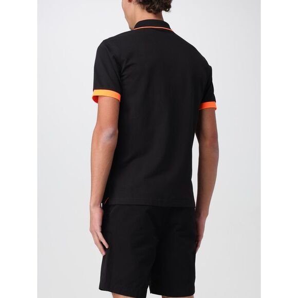 Sun68 Polo Shirt Men Black